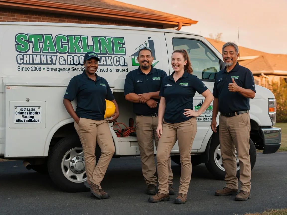 Chimney flashing repair company in New Riegel, OH
